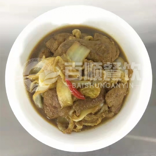 烤麸大白菜
