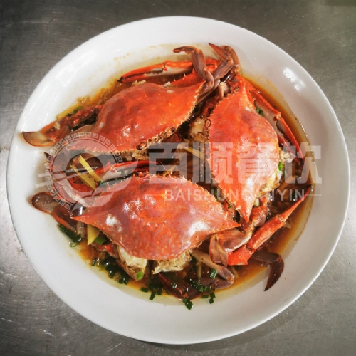 葱油梭子蟹
